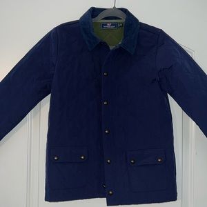 BOYS VINEYARD VINES QUILTED BARN JACKET SIZE M